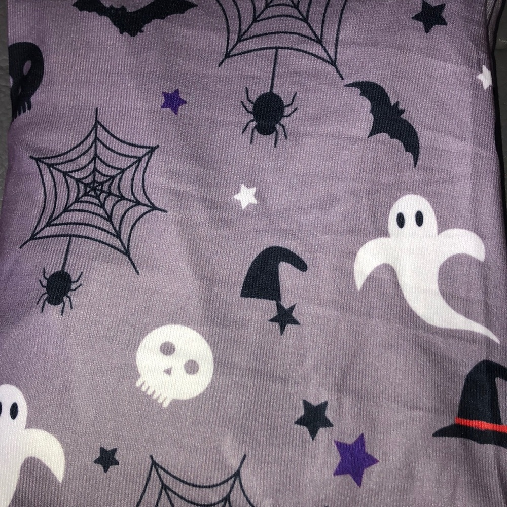 👻HP🦇1 LEFT•Large Halloween Gray/Purple Cardigan - Picture 5 of 8